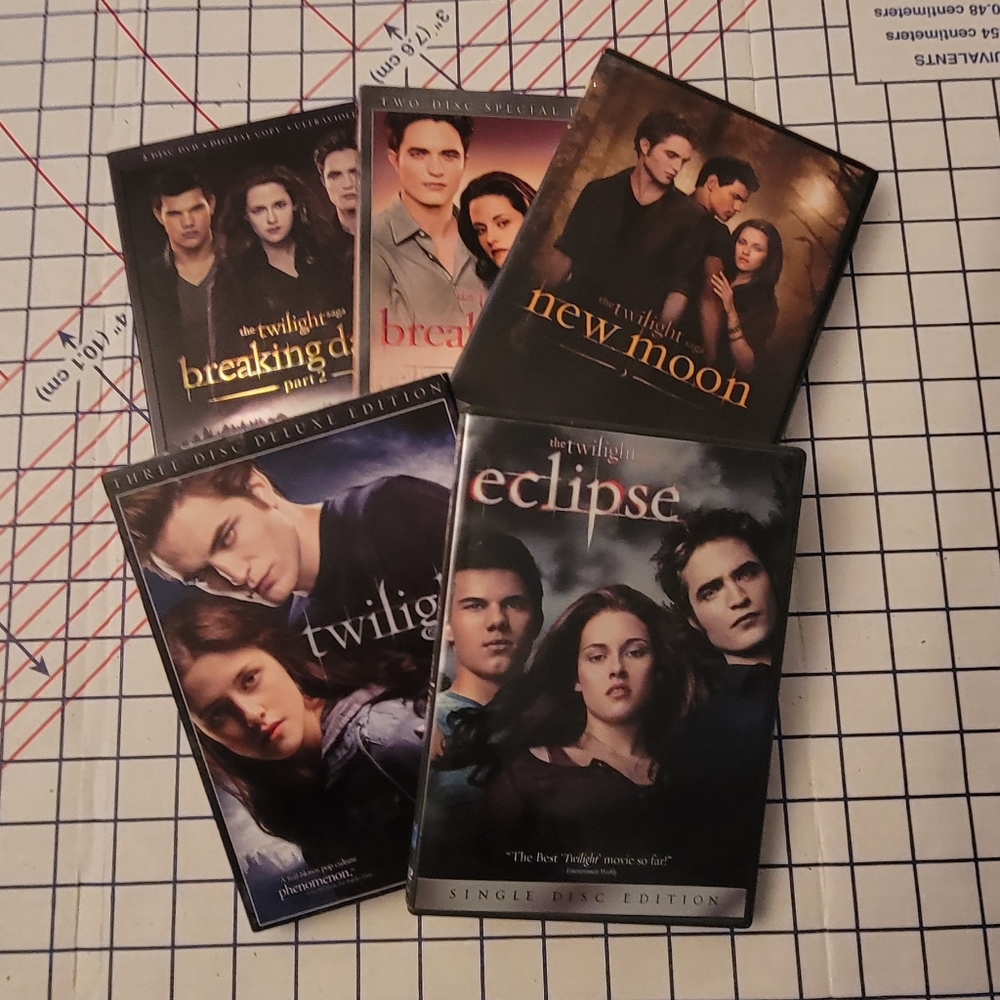 5 piece eclipse DVD set